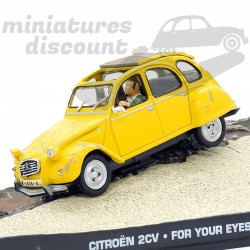 CITROËN 2CV JAMES BOND (JAUNE) - 1/43ème en boite