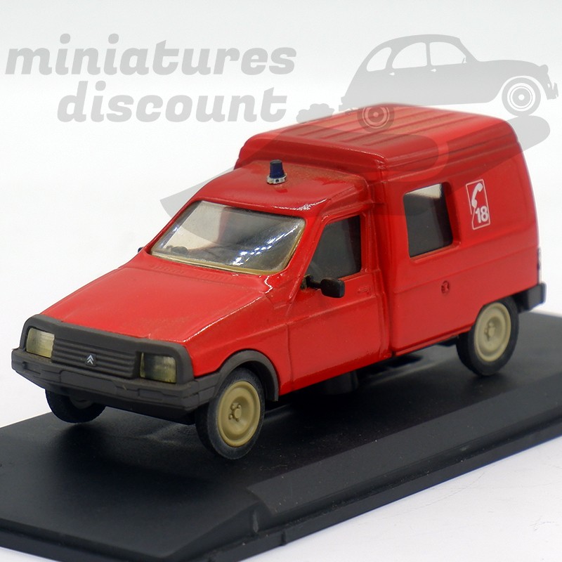CITROËN C15 POMPIERS (JAUNE) - ELIGOR - 1/43ème en boite