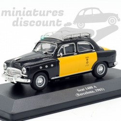 SEAT 1400 A TAXI (NOIR) - 1/43ème en boite