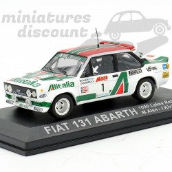 FIAT 131 ABARTH RALLYE (BLANC) - 1/43ème en boite