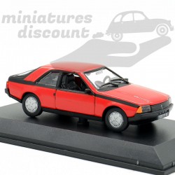 RENAULT FUEGO 1981 (ROUGE) - 1/43ème en boite