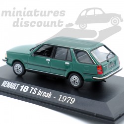 RENAULT 18 TS BREAK DE 1979 (VERT) - NC - 1/43ème en boite