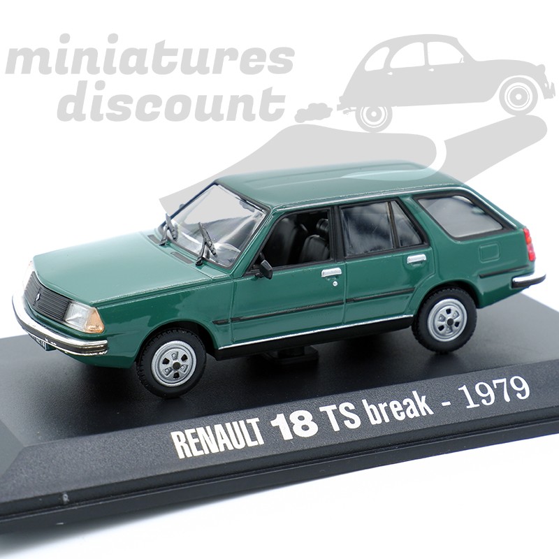 RENAULT 18 TS BREAK DE 1979 (VERT) - NC - 1/43ème en boite