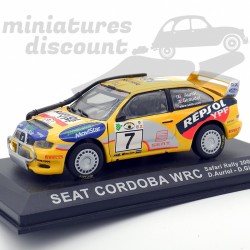 SEAT CORDOBA WRC (JAUNE) - 1/43ème en boite