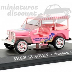 JEEP SURREY (ROSE) - 1/43ème en boite