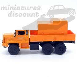 BERLIET GBC MT8 "GÉNÉRATEUR ÉLECTRIQUE" (ORANGE) - IXO - 1/43ème en boite