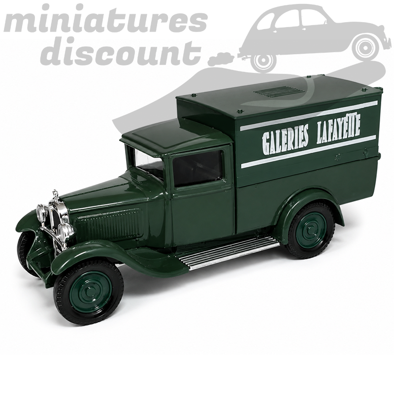 CITROËN C4F "GALERIES LAFAYETTE" (VERT FONCÉ) - SOLIDO - 1/43ème en boite