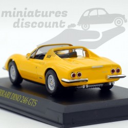 FERRARI DINO 246 GTS (JAUNE) - 1/43ème en boite