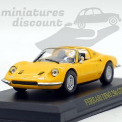 FERRARI DINO 246 GTS (JAUNE) - 1/43ème en boite