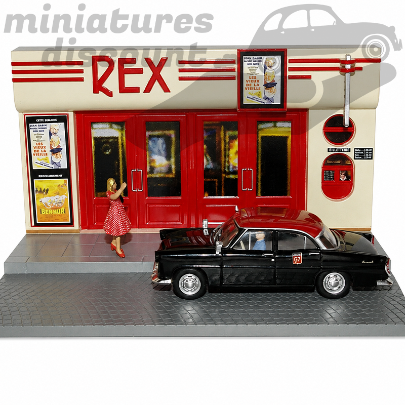 SIMCA ARIANE TAXI G7 (ROUGE) - 1/43ème sous blister
