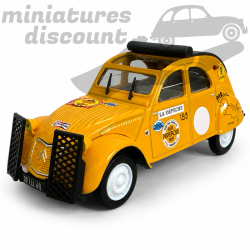 CITROËN 2CV AZLP RALLYE (JAUNE) - NOREV - 1/43ème sous blister