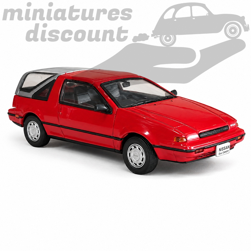 NISSAN EXA CANOPY DE 1986 (ROUGE) - NOREV - 1/43ème en boite