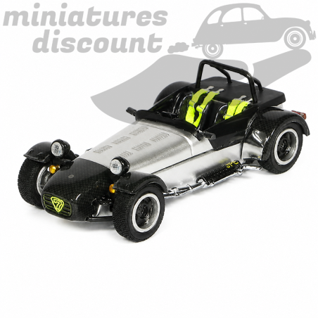 CATERHAM SUPER 7 (GRIS) - KYOSHO - 1/43ème en boite