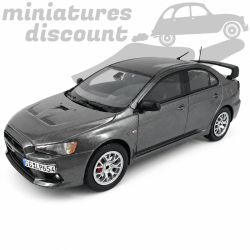 MITSUBISHI LANCER EVOLUTION X (GRIS) - KYOSHO - 1/43ème en boite