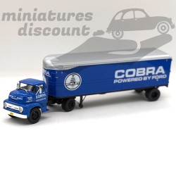 CAMION FORD C-700 COBRA POWERED (BLEU) - IXO - 1/43ème en boite