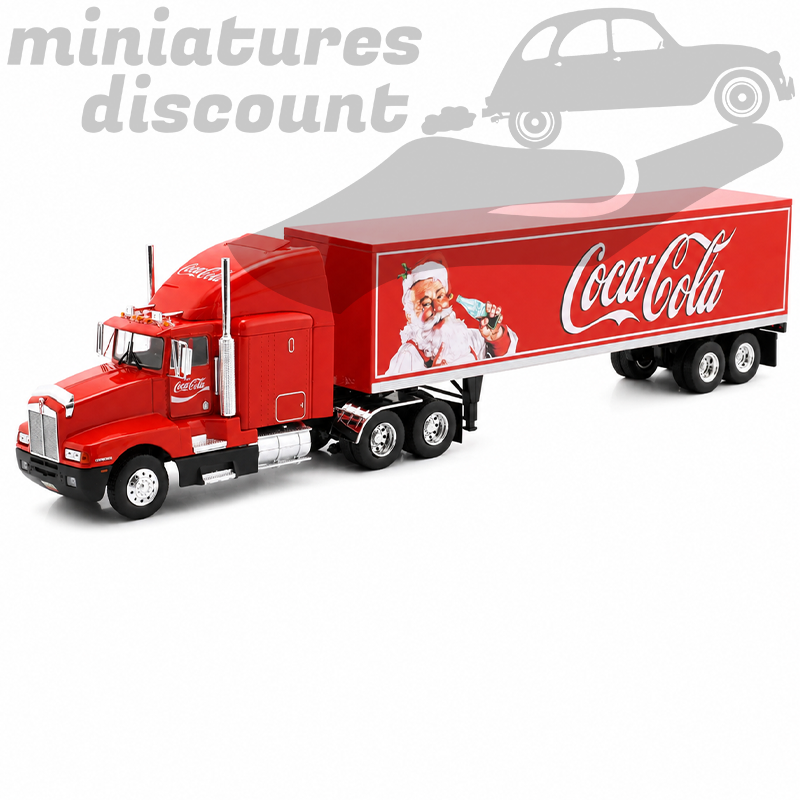 SEMI REMORQUE KENWORTH T600 "COCA-COLA" (ROUGE) - 1/43ème en boite