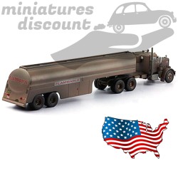 Rare - Semi remorque Peterbilt 281 du film DUEL -  Camion Citerne - 1/43ème en boite