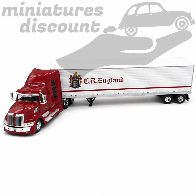 SEMI REMORQUE WESTERN STAR 5700XE "CR ENGLAND" (ROUGE) - IXO - 1/43ème en boite
