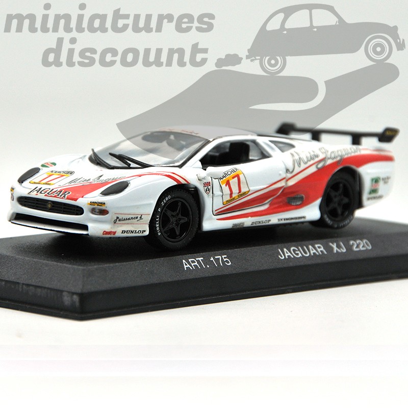 JAGUAR XJ220 (BLANC) - 1/43ème en boite