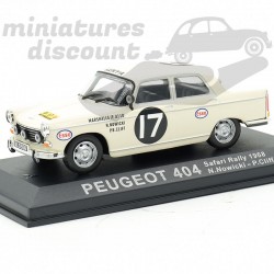 PEUGEOT 404 (BLANC) - 1/43ème sous blister