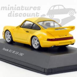 PORSCHE 911 RS 3.8 DE 1992 (JAUNE) - 1/43ème en boite