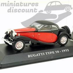 BUGATTI TYPE 50 1932 (ROUGE) - Voir description en boite