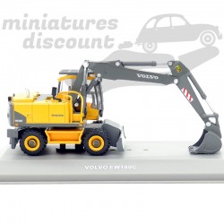 TRACTOPELLE VOLVO EW180C (JAUNE) - Voir description sous blister
