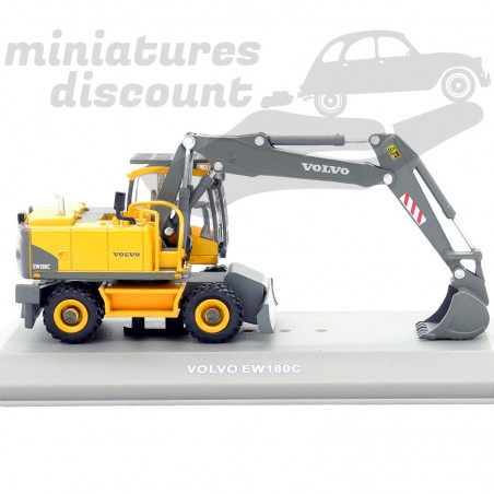 TRACTOPELLE VOLVO EW180C (JAUNE) - Voir description sous blister