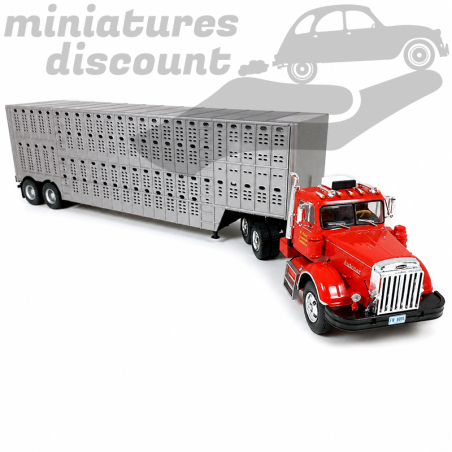 SEMI REMORQUE USA (ROUGE) - 1/43ème en boite
