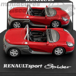 RENAULT SPIDER (ROUGE FONCÉ) - VITESSE - 1/43ème en boite