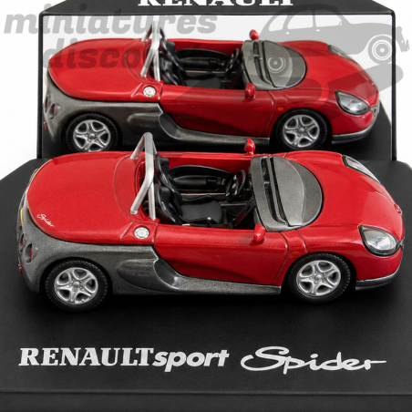 RENAULT SPIDER (ROUGE FONCÉ) - VITESSE - 1/43ème en boite