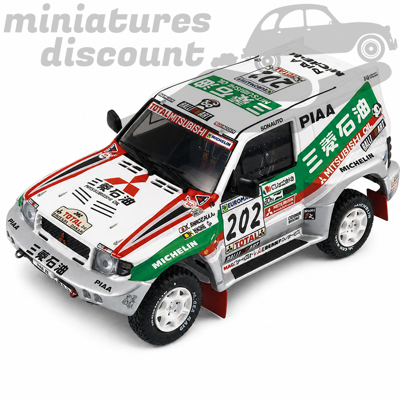MITSUBISHI PAJERO EVO (BLANC) - SKID - 1/43ème en boite