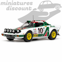 LANCIA STRATOS "ALITALIA" WINNER MONTE CARLO 1976 (BLANC) - VITESSE - 1/43ème en boite