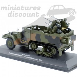 M16 MGMC 3ÈME DIVISION AACHEN ALLEMAGNE 1944 (VERT MILITAIRE) - 1/43ème en boite