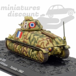 TANK SOMUA S35 (CAMOUFLAGE SABLE) - 1/72ème en boite
