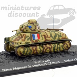 TANK SOMUA S35 (CAMOUFLAGE SABLE) - 1/72ème en boite