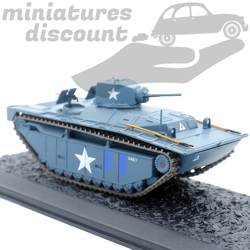 BLINDÉ AMPHIBIE LVT A-1 (BLEU) - 1/72ème en boite