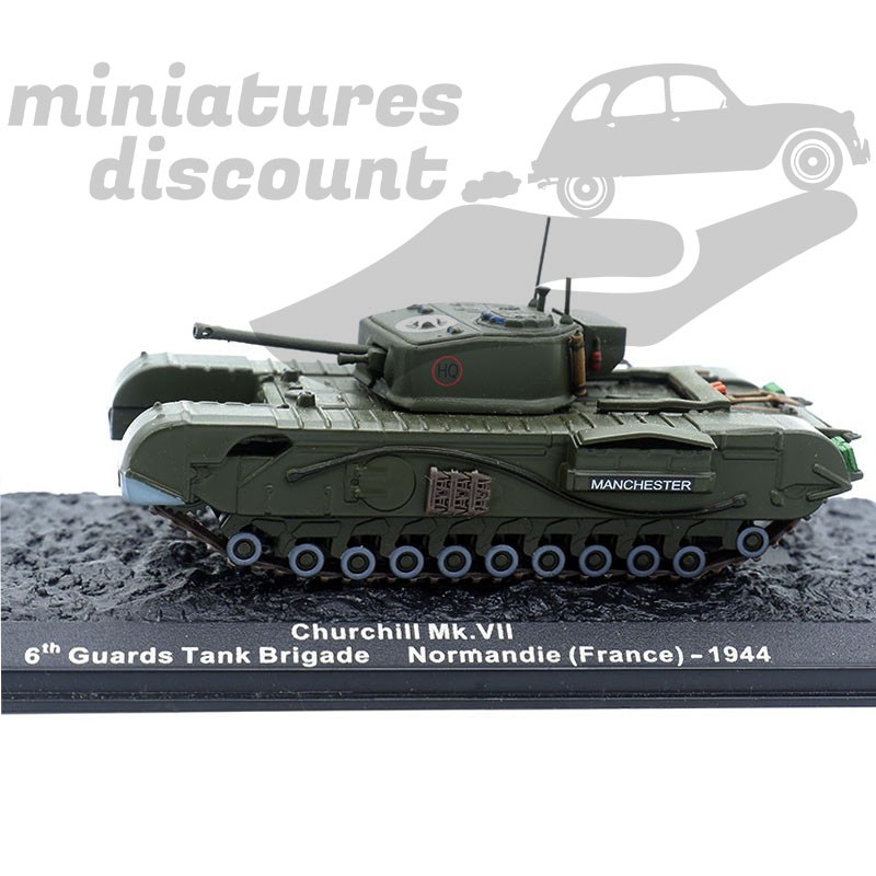 TANK CHURCHILL MK.VII (VERT MILITAIRE) - 1/72ème en boite