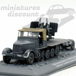FLAKVIERLING SD.KFZ . 7/1 & SD.AH .51 (GRIS) - 1/72ème en boite
