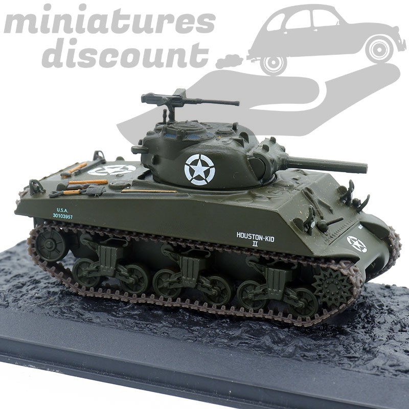 Tank M4A3 Sherman - France 1945 - 1/72ème en boite