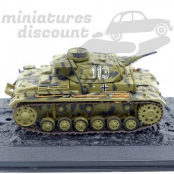 Tank Pz.Kpfw III Ausf G - Lybie 1941 - 1/72ème en boite