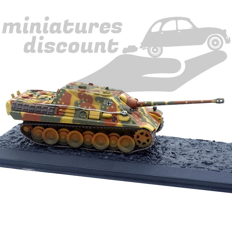 Tank Jagdpanther Sd.Kfz.173 - Luxembourg 1944 - 1/72ème en boite