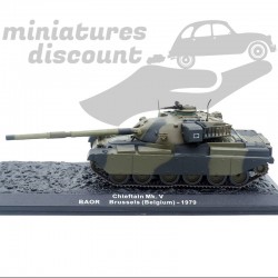 Tank Chieftain MK.V - Belgique 1979 - 1/72ème en boite