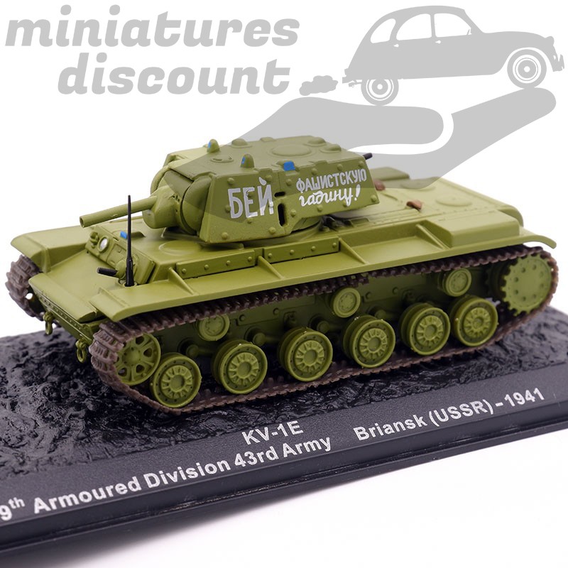 Tank KV-1E - URSS - 1/72ème en boite