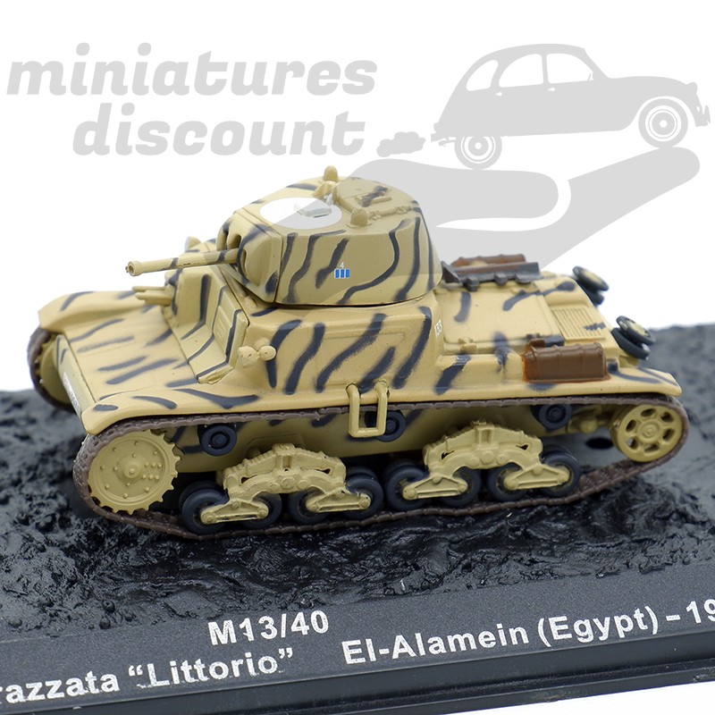 Tank M13/40 - Egypte 1942 - 1/72ème en boite