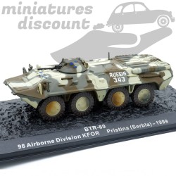 Véhicule Militaire blindé BTR-80 - Serbie 1999 - 1/72ème en boite