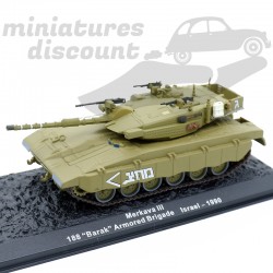 TANK MERKAVA III (VERT-JAUNE) - 1/72ème en boite