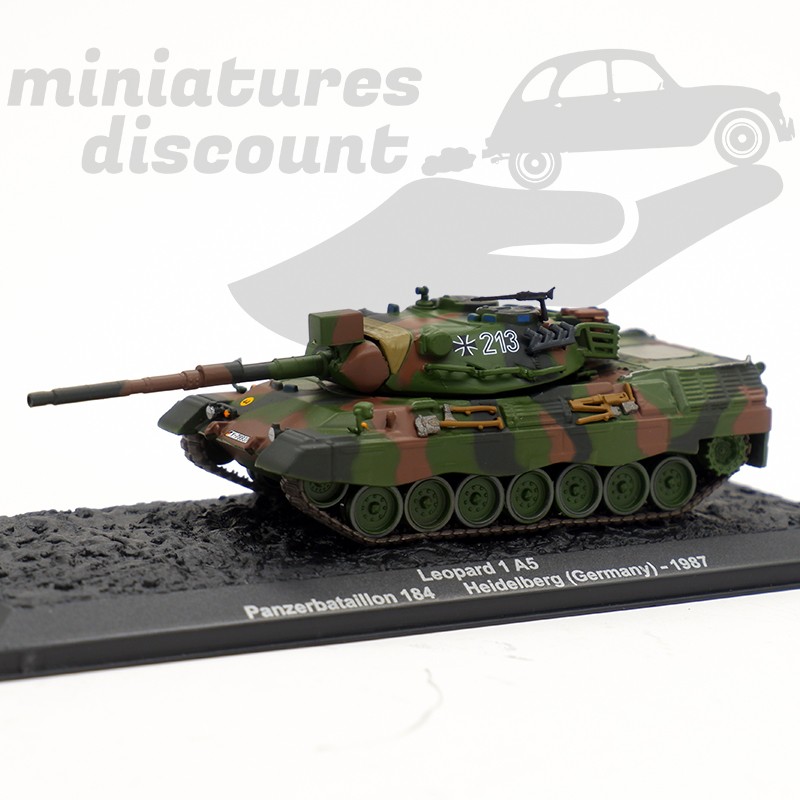 TANK LEOPARD 1 A5 (VERT MILITAIRE) - 1/72ème en boite