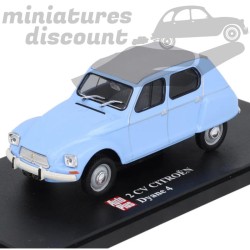 CITROËN DYANE 4 (BLEU) - 1/43ème sous blister