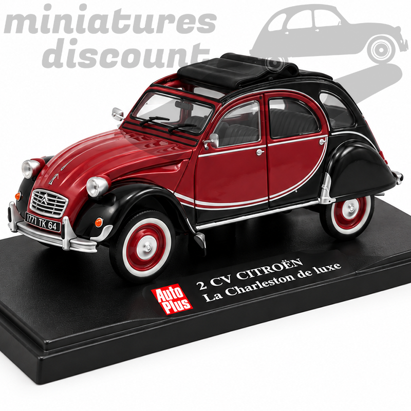 Citroën 2CV "La Charleston de luxe" - 1/43ème en blister